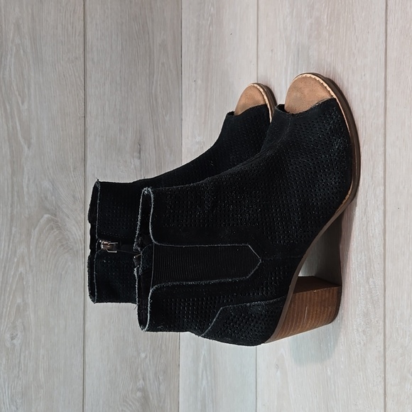 Toms Women Majorca Open Toe Heels boots shoes sz 7 - Picture 3 of 11